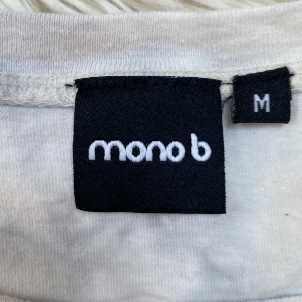Mono B Tie Dye Top ๐ Gray & White - Picture 13 of 14